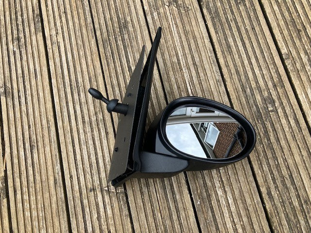 Citroen C1 2005-2014 Door Wing Mirror Manual Black New Driver Side O/S R/H