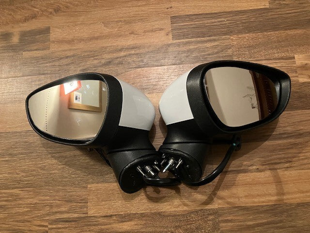 Ford Fiesta 2009-2012 Door Wing Mirrors White New Pair L/H R/H O/S N/S