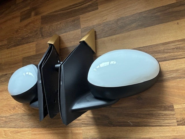 Citroen C1 2005-2014 Door Wing Mirror Manual White New Pair R/H L/H