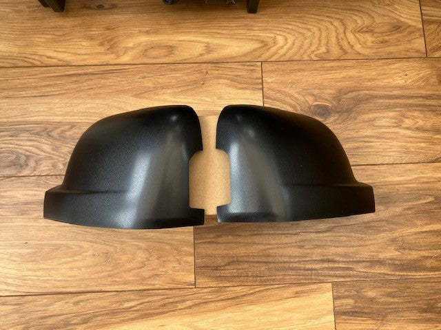 Renault Trafic 2021-2025 Door Wing Mirror Cover Black Textured New Pair L/H R/H