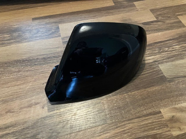 VW Transporter  T6 T6.1 15-23 Door Wing Mirror Cover Black New Left Hand N/S