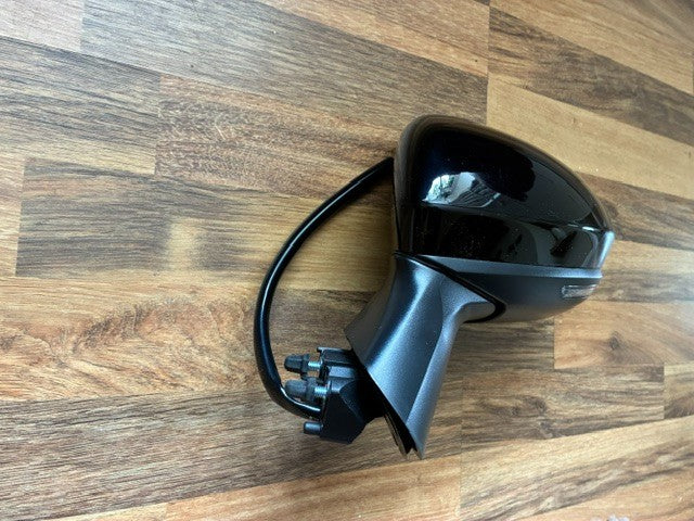 Renault Clio Mk5 2020-2026 Door Mirror Electric P/Fold New Black  Passenger Side
