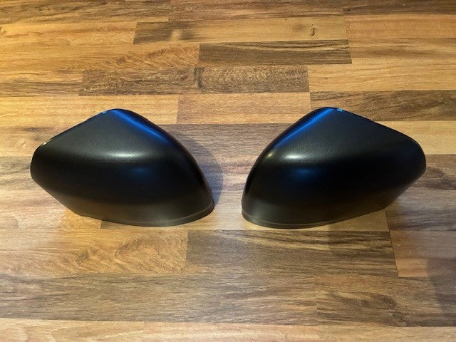 Ford Transit Custom 2023-2030 Door Wing Mirror Covers Black Textured New Pair