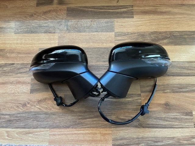 Ford Fiesta Mk8 2017-2024 Door Wing Mirror Black New Pair  R/H L/H