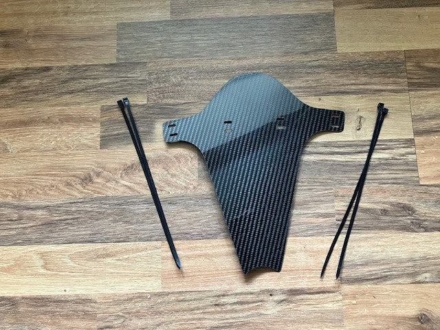 Mountain Bike Rear  Mudguard Carbon Fibre New Easy Fit