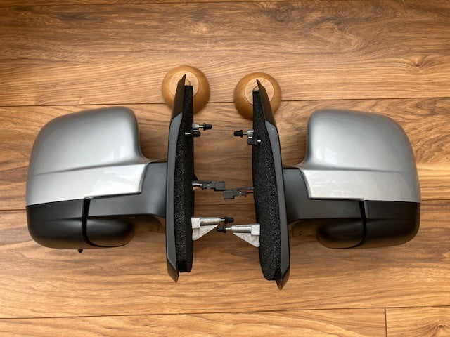 Renault Trafic 2021-2025 Door Mirror Elec P/Fold B/Spot New Silver Pair L/H R/H