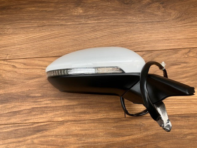 VW Golf MK7 2012-2020 Door Wing Mirror Electric New White Drivers Side R/H O/S