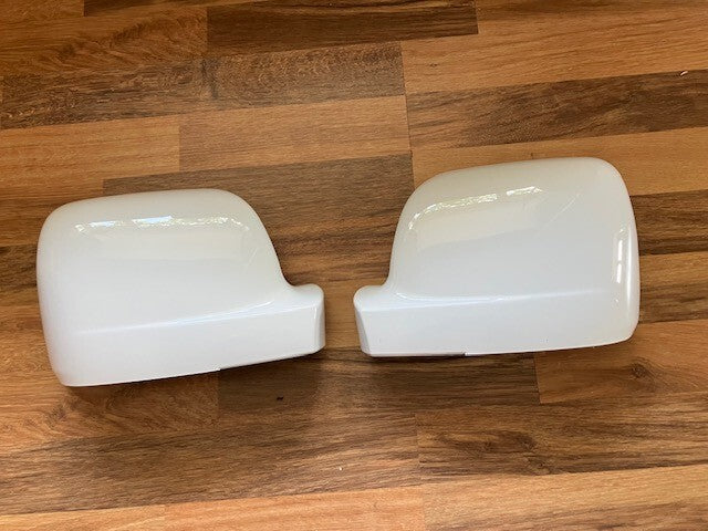 Renault Trafic 2021-2025 Door Wing Mirror Cover White New Pair L/H R/H