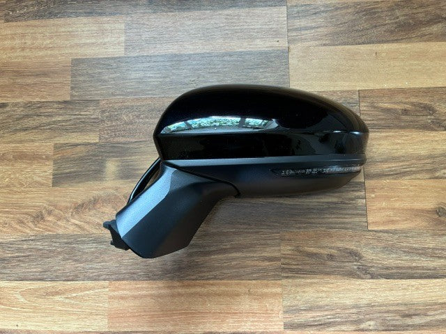 Renault Clio Mk5 2020-2026 Door Mirror Electric P/Fold New Black  Passenger Side