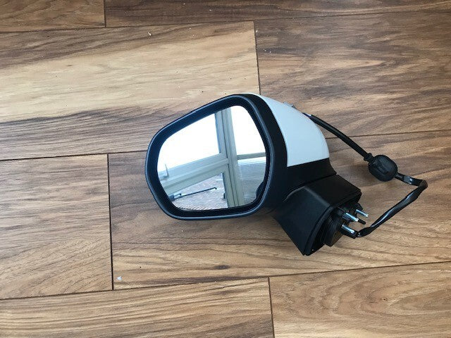 Ford Fiesta Mk8 2017-2024 Door Wing Mirror Frozen White New  Passenger Side L/H