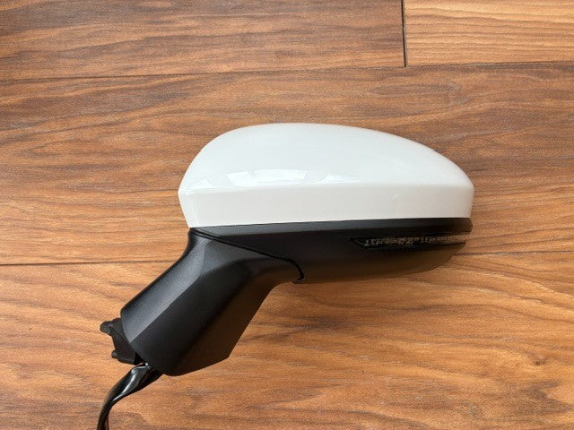 Renault Clio Mk5 2020-2026 Door Mirror Electric P/Fold New White Passenger Side
