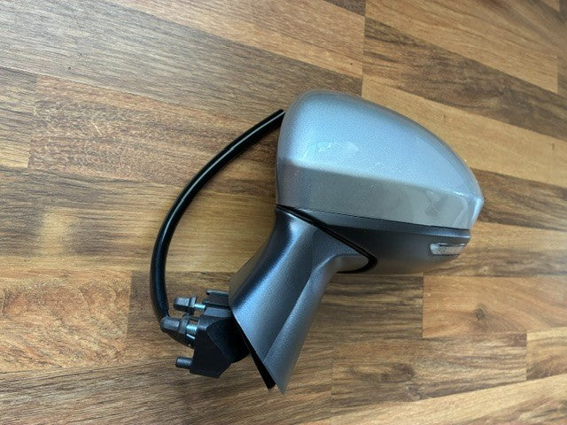 Renault Clio Mk5 2020-2026 Door Mirror Electric P/Fold New Silver Passenger Side