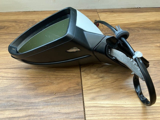 VW Golf MK7 2012-2020 Door Wing Mirror P/Fold New White Passenger Side L/H N/S