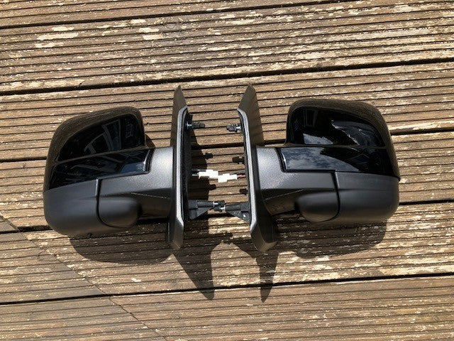 Fits Nissan NV300 16-2023 Door Wing Mirrors Electric Heated New Black Pair