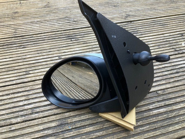 Citroen C1 2005-2014 Door Wing Mirror Manual White New Passenger Side L/H N/S