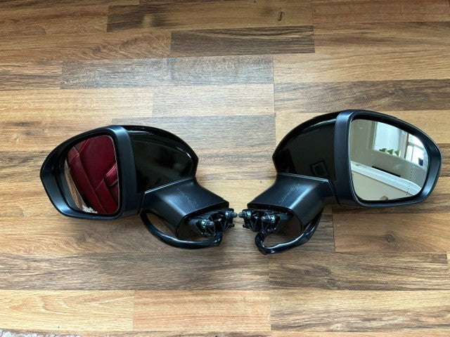 Renault Clio Mk5 2020-2026 Door Mirror Electric P/Fold New Black  Pair L/R