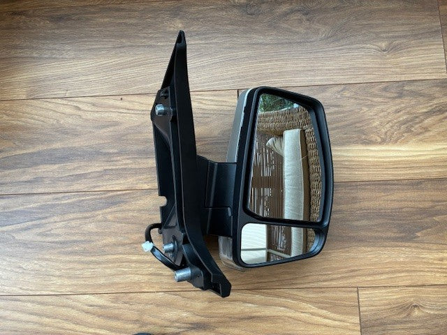 Ford Transit Custom 12-23 Door Wing Mirror P/Fold Silver Electric New R/H O/S