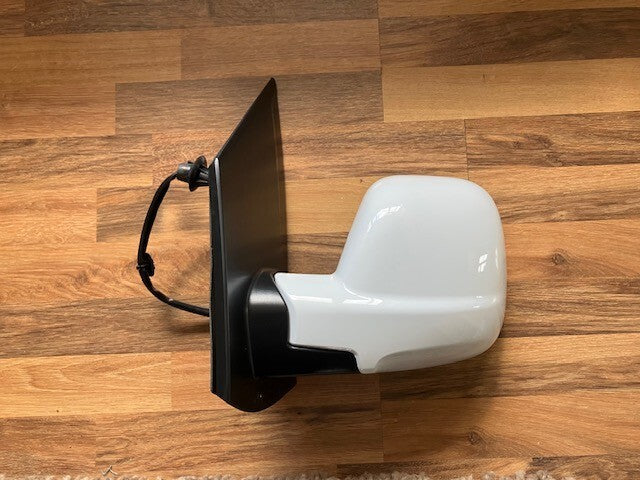 Vauxhall Vivaro 2019-2025 Door Wing Mirror Ht Elec New White Passenger Side L/H