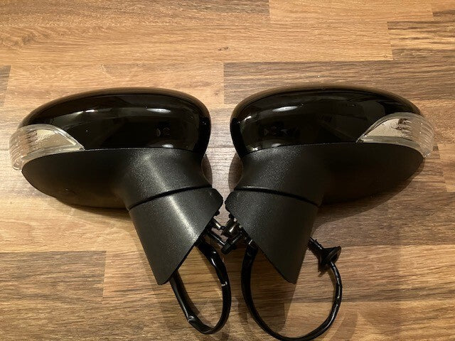 Ford Fiesta 2009-2012 Door Wing Mirrors Black New Pair L/H R/H O/S N/S