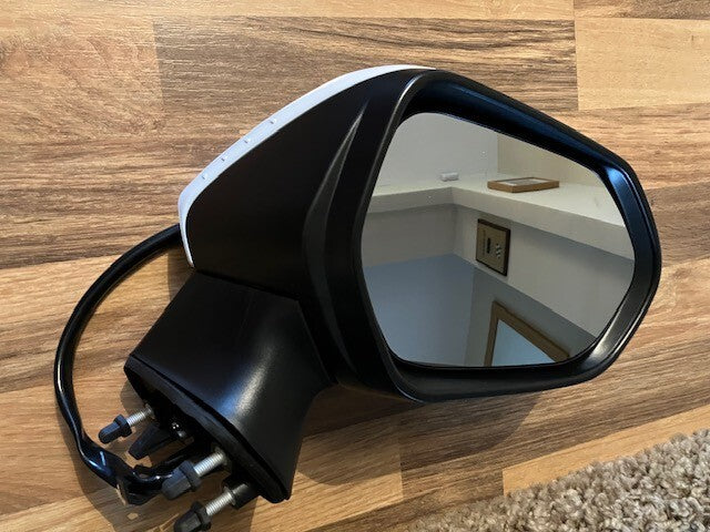 Toyota Corolla 19-23 Electric Heated White Door Wing Mirror New Drivers Side R/H
