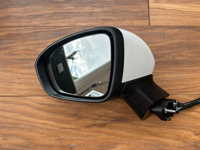 Renault Clio Mk5 2020-2026 Door Mirror Electric P/Fold New White Passenger Side