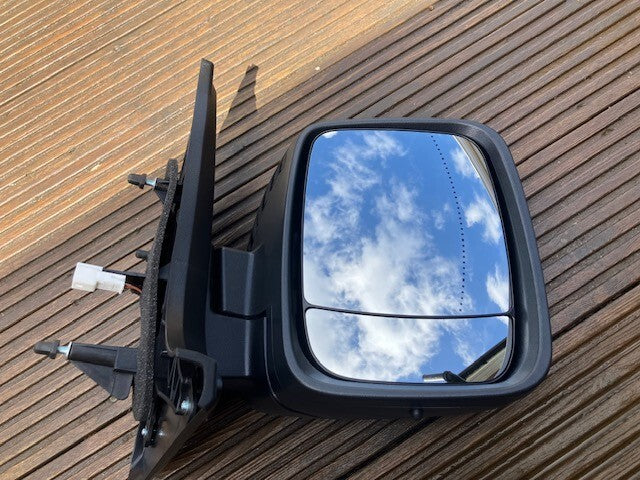 Vauxhall Vivaro 2014-2020 Door Wing Mirror Electric Black New Drivers Side R/H