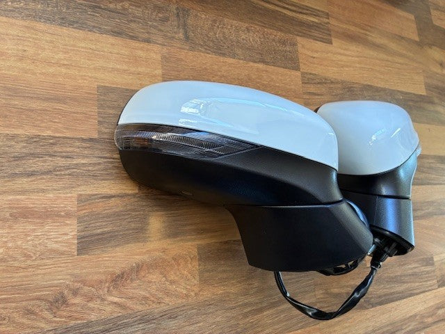 Ford Fiesta Mk8 2017-2024 Door Wing Mirror Frozen White New Pair  R/H L/H