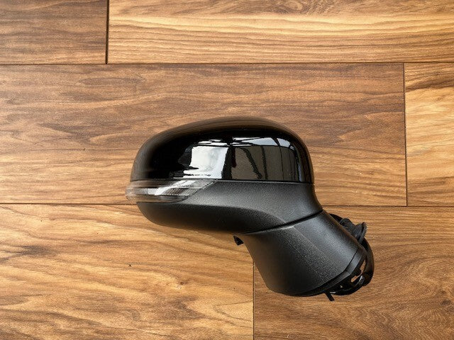 Ford Fiesta Mk8 2017-2024 Door Wing Mirror Frozen Black New Drivers Side R/H