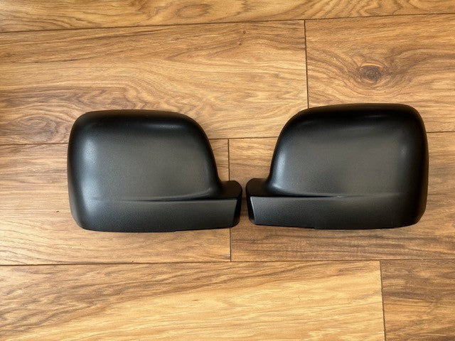 Fits Nissan Primastar 22-25 Door Wing Mirror Cover Black Textured New Pair
