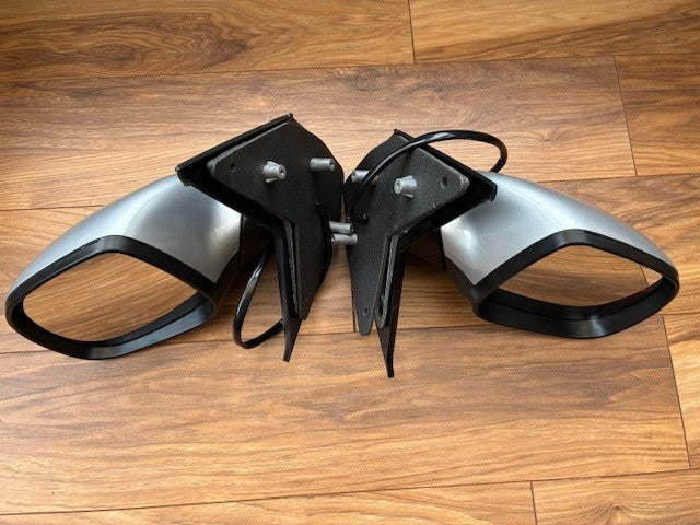 VW Transporter T5.1 2010-2015 Door Wing Mirror New Silver Pair R/H L/H