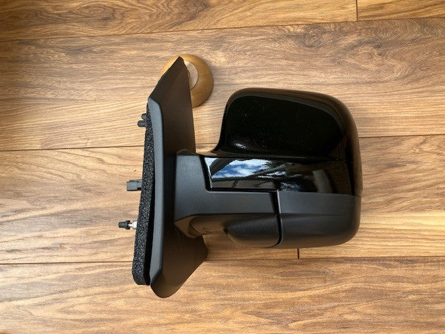 Renault Trafic 2021-2025 Door Mirror Electric Heated New Black Passenger Side