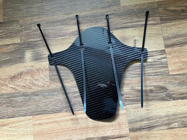 Mountain Bike Front  Mudguard Carbon Fibre New Easy Fit