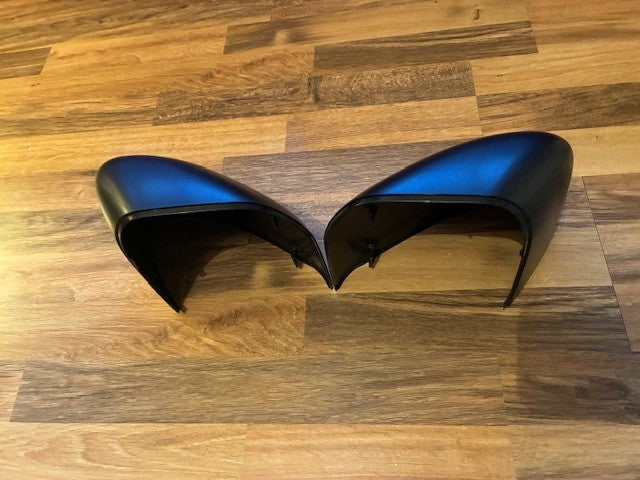 Ford Transit Custom 2023-2030 Door Wing Mirror Covers Black Textured New Pair