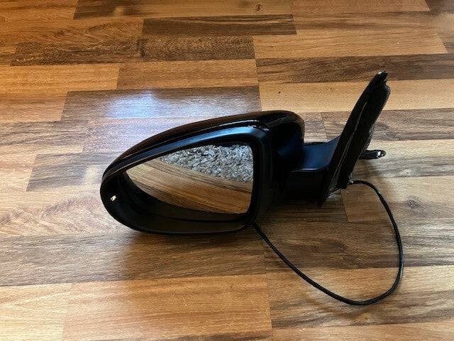 VW Golf MK6 2009-2013 Door Wing Mirror Electric New Black Passenger Side L/H N/S
