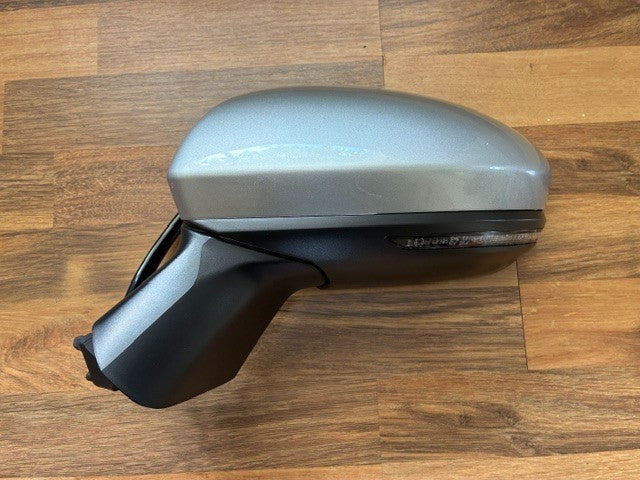 Renault Clio Mk5 2020-2026 Door Mirror Electric P/Fold New Silver Passenger Side
