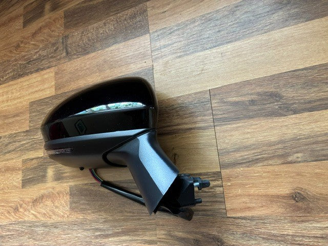 Renault Clio Mk5 2020-2026 Door Wing Mirror Electric P/Fold New Black  R/H O/S