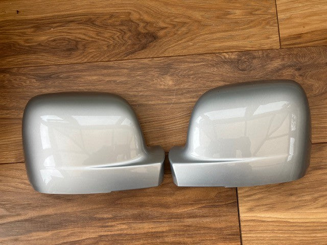 Fits Nissan Primastar 2022-2025 Door Wing Mirror Cover Silver New Pair L/H R/H