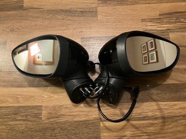 Ford Fiesta 2009-2012 Door Wing Mirrors Black New Pair L/H R/H O/S N/S