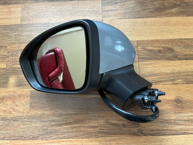 Renault Clio Mk5 2020-2026 Door Mirror Electric P/Fold New Silver Passenger Side