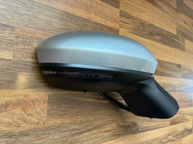 Renault Clio Mk5 2020-2026 Door Wing Mirror Electric P/Fold New Silver  R/H O/S