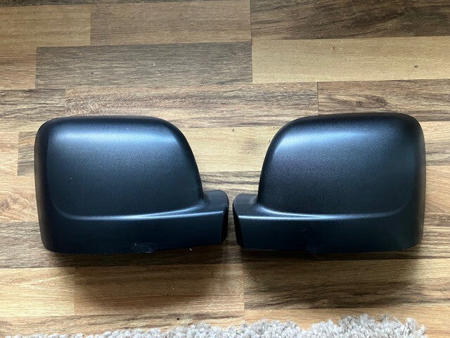 Renault Trafic 2014-2022 Door Wing Mirror Cover Black Textured New Pair L/H R/H