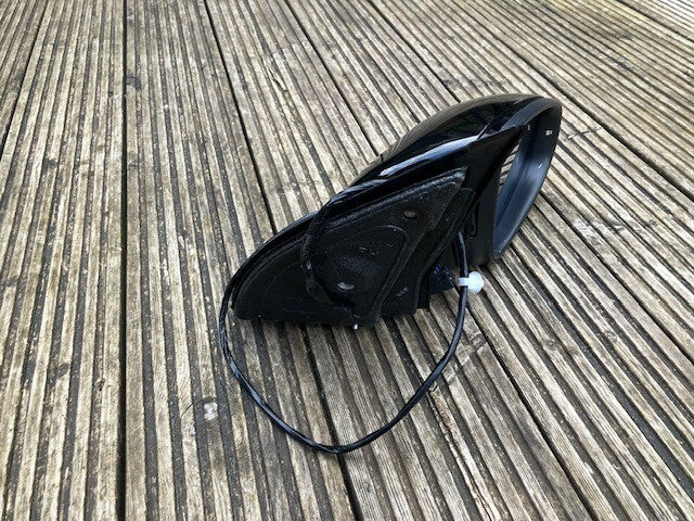 VW Golf MK6 2009-2013 Door Wing Mirror Electric New Black Drivers Side R/H O/S